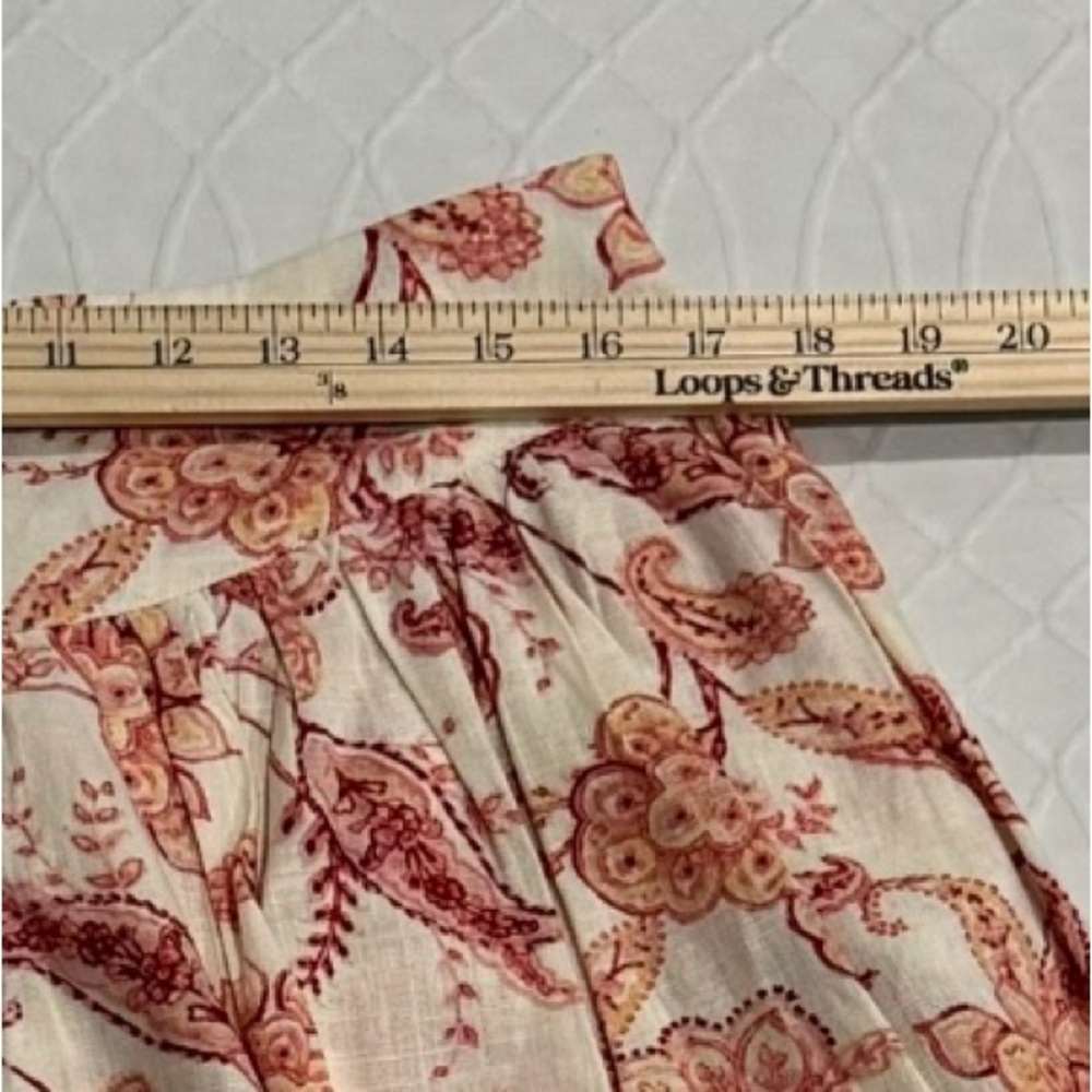 Express NWT Linen-Blend Printed Tiered Ruffle
Mini Skirt Size 12 - Picture 9 of 13